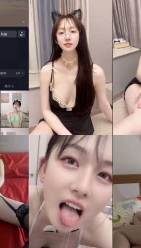 全网疯传的清纯校花抖音63W粉【小坦克】不雅私拍