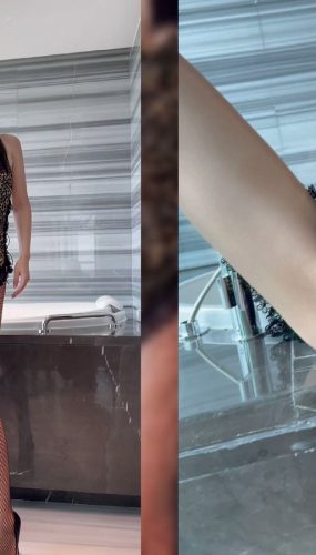 秀人网 唐安琪 渔网袜定制视频 上下两部